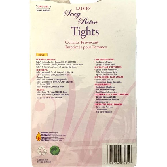 Women's Sexy Retro Floral Tights Pantyhose Stockings Blue Costume Cosplay - Picture 5 of 8